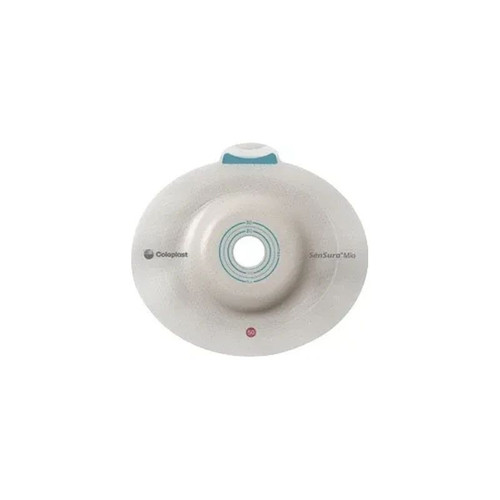 Coloplast - Sensura - 16942 - Mio Click Ostomy Barrier Precut Extended Wear Elastic Adhesive 40 Mm Flange Green Code System 11/16 Inch Opening
