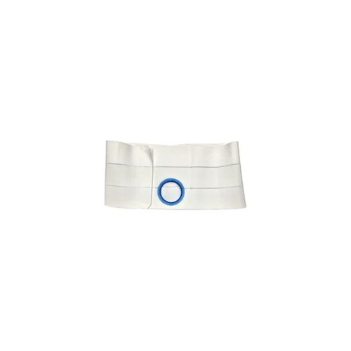 Nu-Hope - 6602-M - 6" Left, White, Regular Elastic, Flat Panel Support Belt, Large, Waist (36" - 41"), 3 - 3/4" Opening Placed 1" From Bottom.