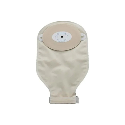Nu-Hope - 7254 - 1 - Piece Post - Op Adult Drainable Pouch Cut - To - Fit 3/16" X 2 - 1/4" Oval