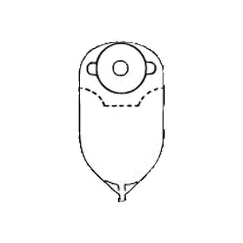 Nu-Hope - Nu-Flex - 7956-C - Urinary Pouch With Convexity, Adult, 3/4".