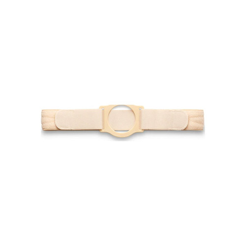 Nu-Hope - Bg2667-P-I - 4" Beige, Cool Comfort Elastic, Flat Panel Support Belt, Prolapse Flap, Large, Waist (36" - 41"), 2 - 5/8" Center Opening.
