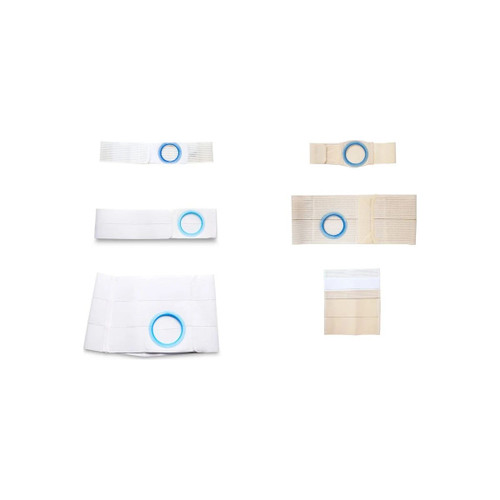 Nu-Hope - Bg6344-P-T - 7" Left, Beige, Regular Elastic, Form Belt, Prolapse Flap, 2X - Large, 3 - 1/2" Opening Placed 1 - From Bottom