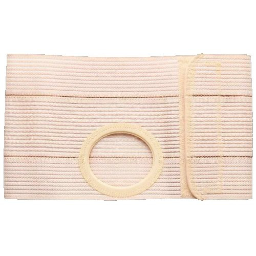 Nu-Hope - Nu-Form - Bg-6430-I - 6" Support Belt Beige 2 - 5/8" Center Opening 28" - 31" Waist, Small, Cool Comfort Elastic.