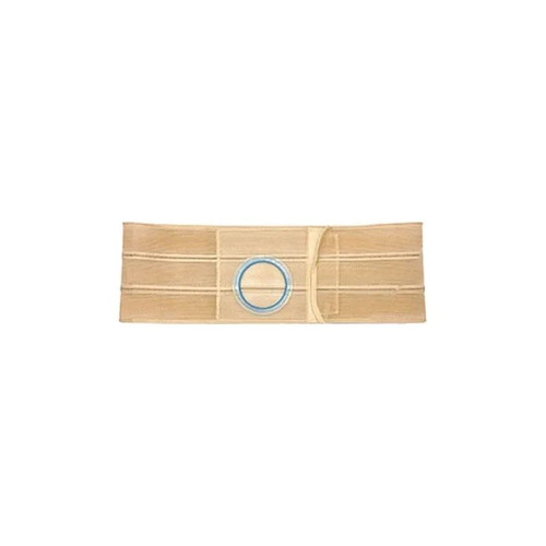 Nu-Hope - Flat Panel - Bg-6728-P-A - Original 7" Beige Support Belt Prolapse Strap 2 - 3/4" Opening 1" From Bottom Right, Large, Waist 36" - 40", Cool Comfort Elastic.
