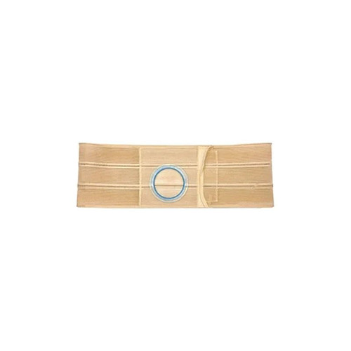 Nu-Hope - Flat Panel - Bg-6757-Pw - Original 8" Beige Support Belt Prolapse Strap 2 - 5/8" X 3 - 1/8" Opening 1" From Bottom Waist 36" - 40" Right Large, Cool Comfort Elastic.