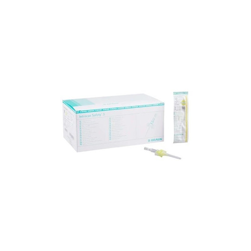 B. Braun - Introcan Safety 3 - 4251127-02 - 425112702 - Catheter, Iv Sfty 3Clsd 24Gx0.75