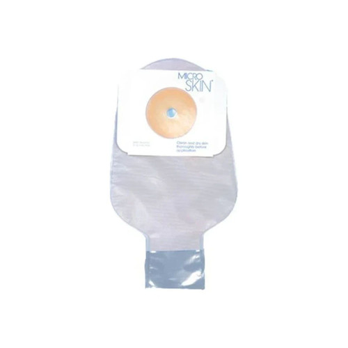 Cymed - Microskin - 81429v - 1pc 11" Drain Pouch W/Press N Seal Closure & Filter,1 1/8" Stoma