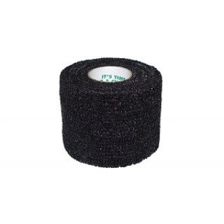 Andover - Powerflex - 3720Bk024 - Coated Products - Cohesive Bandage 2 Inch X 6 Yard Self - Adherent Closure Black Nonsterile 23 Lbs Tensile Strength
