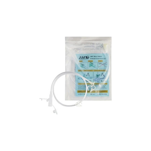 Applied Medical - Mini One - 8-2422 - Technology - Technologies - Right Angle Connector With Y - Port Adapter 24 Inch Clear