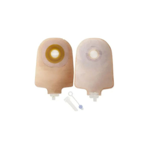 Hollister - Premier - 8487 - Urostomy Pouch One - Piece System 9 Inch Length 1 - 3/8 Stoma Drainable