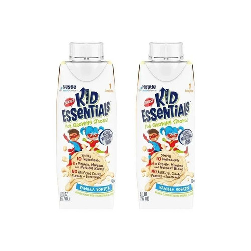 Nestle - Boost - 4390091359 - Kid Essentials, Chocolate Craze, 8 Oz Tetra Prisma With Convenient Reclosable Cap 240 Calories Per Prisma, Lactose - Free, Gluten - Free.