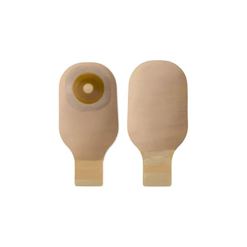 Hollister - Premier Flextend - 8552 - Colostomy Pouch One - Piece System 12 Inch Length Drainable Flat Pre - Cut