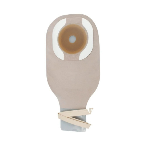 Hollister - Premier - 8642 - Colostomy Pouch One - Piece System 9 Inch Length Drainable Flat Pre - Cut