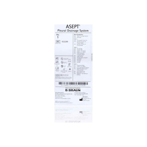 B. Braun - Asept - 622289 - Drainage System, Pleural
