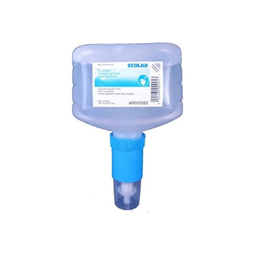 Ecolab - Quik-Care - 6000082 - Hand Sanitizer 750 Ml Ethyl Alcohol Foaming Dispenser Refill Bottle