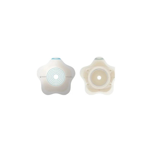 Coloplast - Sensura - 18510 - Mio Convex Flip Ostomy Barrier Trim To Fit Extended Wear Elastic Adhesive 50 Mm Flange Red Code System 3/8 1 - 3/4 Inch Opening