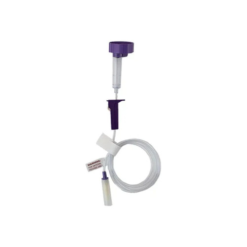 Vesco Medical - Ved-052 - 40mm Q Pump Feed Set With Enfit Connector - Screw Cap