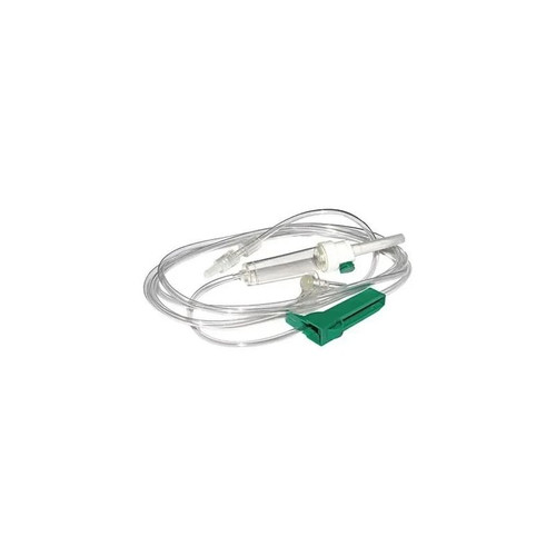 Vygon - Ams-184-1 - Secondary Administration Set With Standard Bore Tubing 35", Universal Spike Drip Chamber 20ml