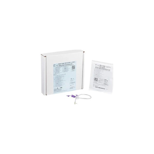 Applied Medical - Mini One - 8-1255 - Technology - Technologies - Right Angle Connector With Y - Port Adapter 12 Inch Purple