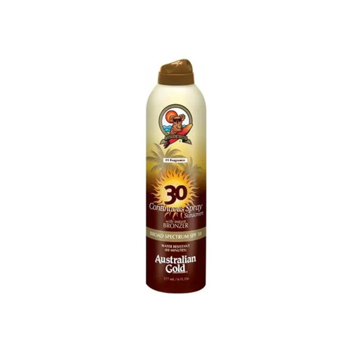 Australian Gold - A70601 - Spf 30 Continuous Spray Bronzer, 6 Ounce.