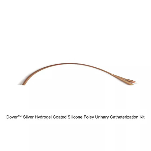 Cardinal Health - Dover - 2118Ic - Medtronic / Indwelling Catheter Tray ? Ic 2 - Way Foley 18 Fr 5 Cc Balloon Silver Coated Silicone