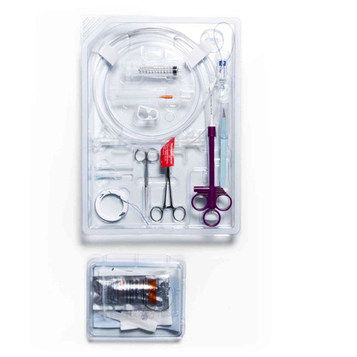 Avanos Medical - Corflo - 50-6520 - Halyard Corflo Max Percutaneous Endoscopic Gastrostomy Tube Kit, Basic Component Tray, 20 Fr, With Enfit Connectors, Ring, Pull 