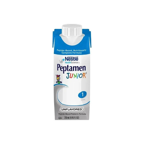 Nestle - Peptamen Junior - 9871616253 - Pediatric Tube Feeding Formula 250 Ml Carton Liquid Whey Protein Impaired Gi Function