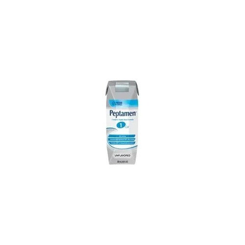 Nestle - 9871616269 - Peptamen Complete Elemental Unflavored Liquid 250Ml, 250 Calories, Lactose - Free, Gluten - Free.