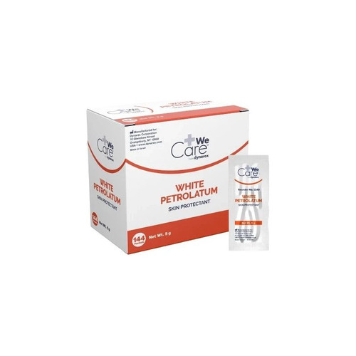 Dynarex - Wecare - 1140 - Petroleum Jelly 5 Gram Individual Packet Nonsterile