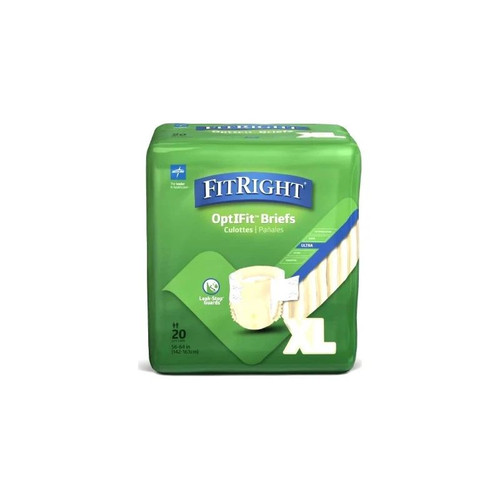 Medline - Microskin - Fitultraxlg - Fitright Ultra Briefs