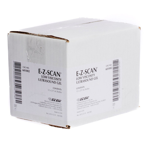 Bracco Diagnostics - E-Z-Scan - 601002 - Ultrasound Gel Scanning 8.5 Oz Bottle