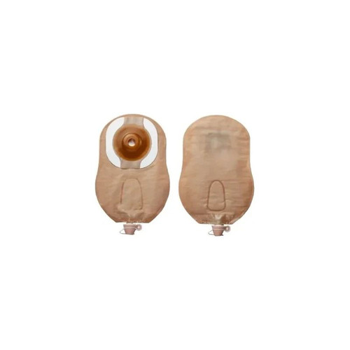 Hollister - Premier - 8439111 - Convex Flextend Urostomy Pouch 2" (51Mm) Cut - Fo - Fit Tape, Beige.