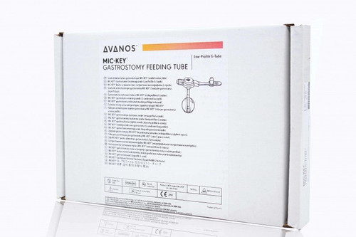 Avanos Medical - Mic-Key - 0120-16-1.2 - Low - Profile Gastrostomy Feeding Tube Kit Fr 1 - 1/5 Cm L Stoma, 5Ml Balloon, Silicone, Tapered Distal Tip, Dehp - Free, Ethylene Oxide (Eto) Sterilized