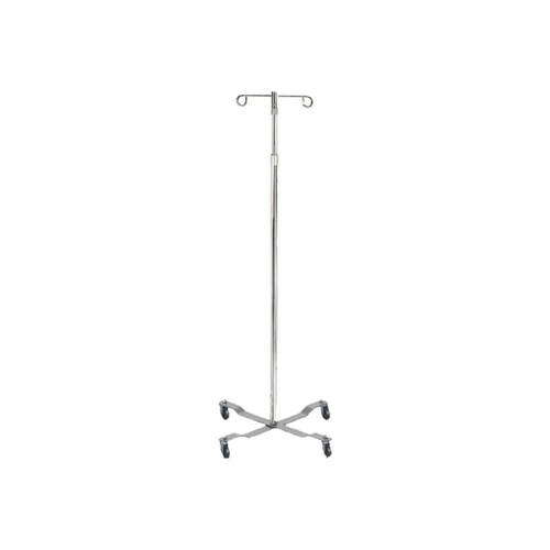 Drive Devilbiss Healthcare - Mckesson - Ms400E - Medical - Iv Stand Floor 2 - Hook 4 - Leg Rubber Wheels