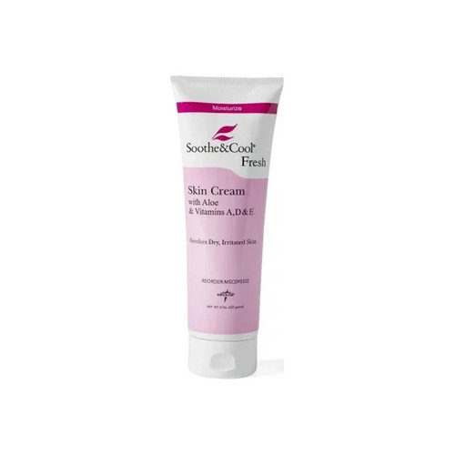 Medline - Msc095332h - Soothe & Cool Skin Cream,White,8.00 Oz