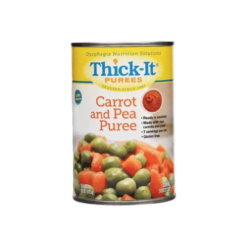 Kent Foods - Precision - H303 - Group Thick - It Carrot And Pea Puree 15 Oz Can, Gluten Free