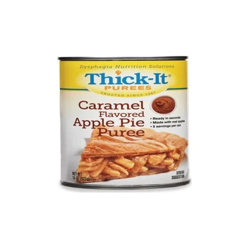 Kent Foods - Precision - H317 - Group Thick - It Caramel Flavored Apple Pie Puree 15 Oz Can, 110 Calories