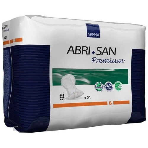 Abena - Abri-San Premium - 9382 - Abri-San 8 Premium Shaped Pad, 14 X 25 L 