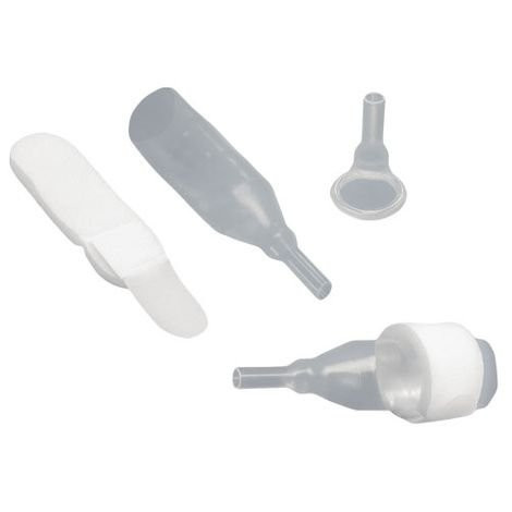 Bard Rochester - 38301 - Male External Catheter Non - Adhesive Reusable Strap Silicone Small