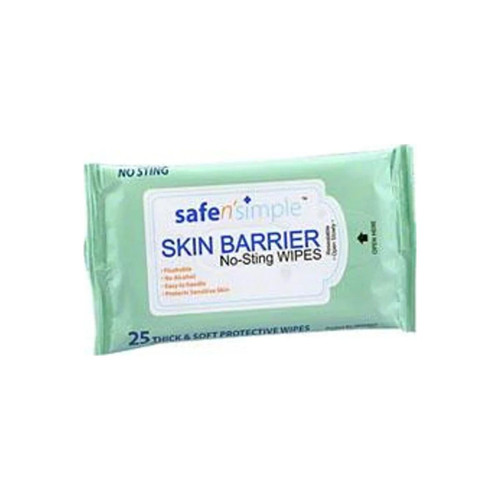 Safe N Simple - Sns00807 - No - Sting Skin Barrier Wipes, 5" X 7"