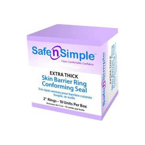 Safe N Simple - Sns684d2 - 2" Conforming Skin Barrier Rings, Extra Thick