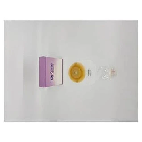 Safe N Simple - Sns7610198 - 9" Urostomy One Piece Pouch, Extended Wear, Convex, Transparent, 3/4" Precut Stoma Opening, With Valve, And Belt Tabs