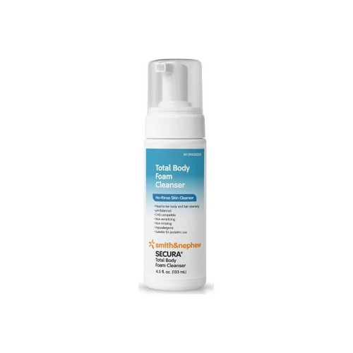 Smith & Nephew - Secura - 59430200 - Total Body Foam Cleanser, 4; Oz