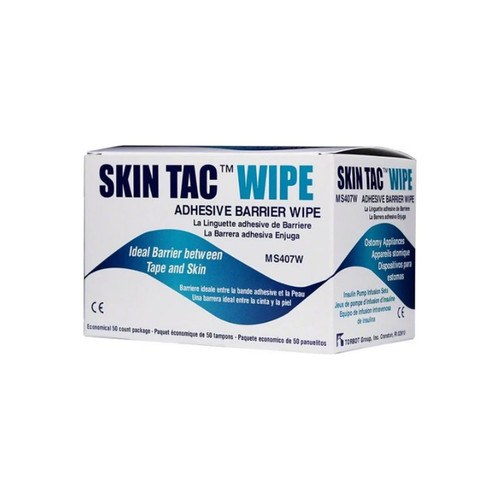 Welch Allyn - Ms407W - Torbot Skin Tac Adhesive Barrier Wipes