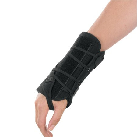 Breg - Apollo Advantage - 10057 - Universal Wrist Brace Aluminum / Foam Right Hand Black One Size Fits Most
