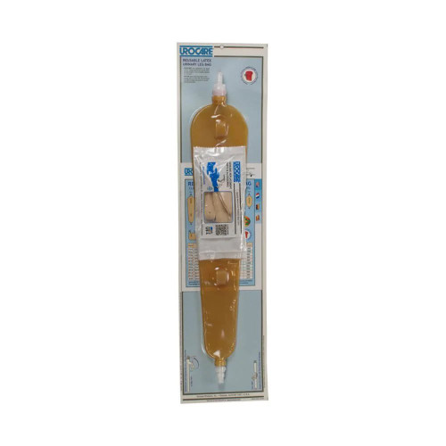Urocare - 8532 - Products Latex Large - Oval Leg Bag, 32 Ounce, 13" X 7" Odor Free.
