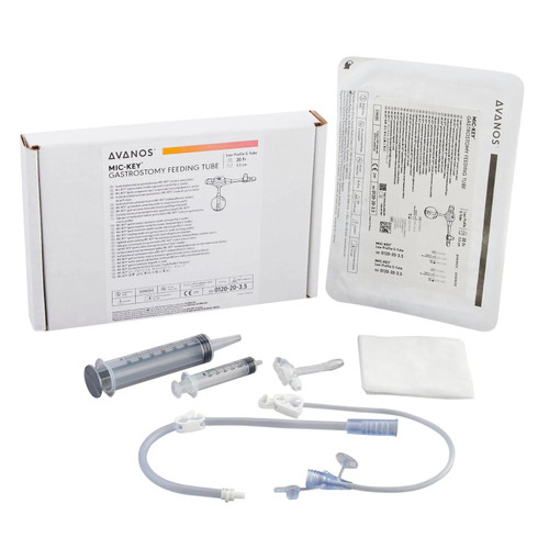 Avanos Medical - Mic-Key - 0120-20-3.5 - Gastrostomy Feeding Tube Kit Fr Cm Silicone Sterile