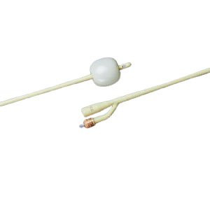 Bard Rochester - Bardex I.C. - 0165SI08 - Infection Control Foley Catheter, 2-Way, 8 Fr, 3Cc Balloon, Silver Hydrogel Coated Latex 