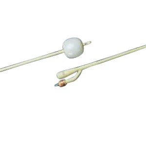 Bard Rochester - Bardex I.C. - 0166SI14 - Foley Catheter 2-Way Standard Tip 30 Cc Balloon 14 Fr Silver Alloy Coated Latex 