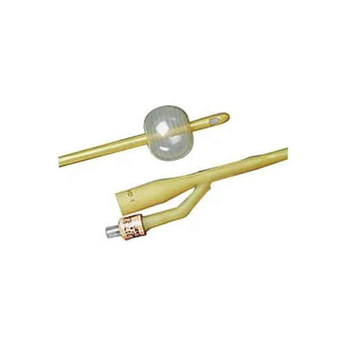 Bard Rochester - Bardex I.C. - 0168Si14 - Home Health Div - Infection Control Carson 2 - Way Latex Foley Catheter 14 Fr 5 Cc, Silver Hydrogel Coated, Sterile